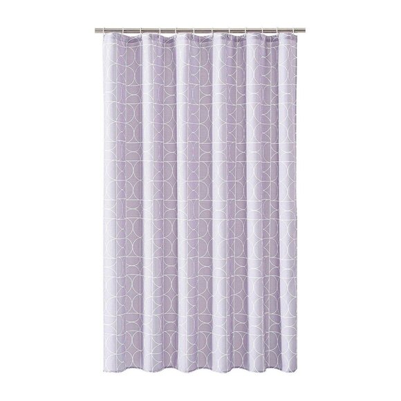 NEW No. 918 Roswell 13 Piece Shower Curtain Set 167171c0c70e2b Purple 70" x 72" - Picture 1 of 9